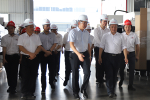 【领导关怀】韶关市市长陈志清一行到钜拓智能调研