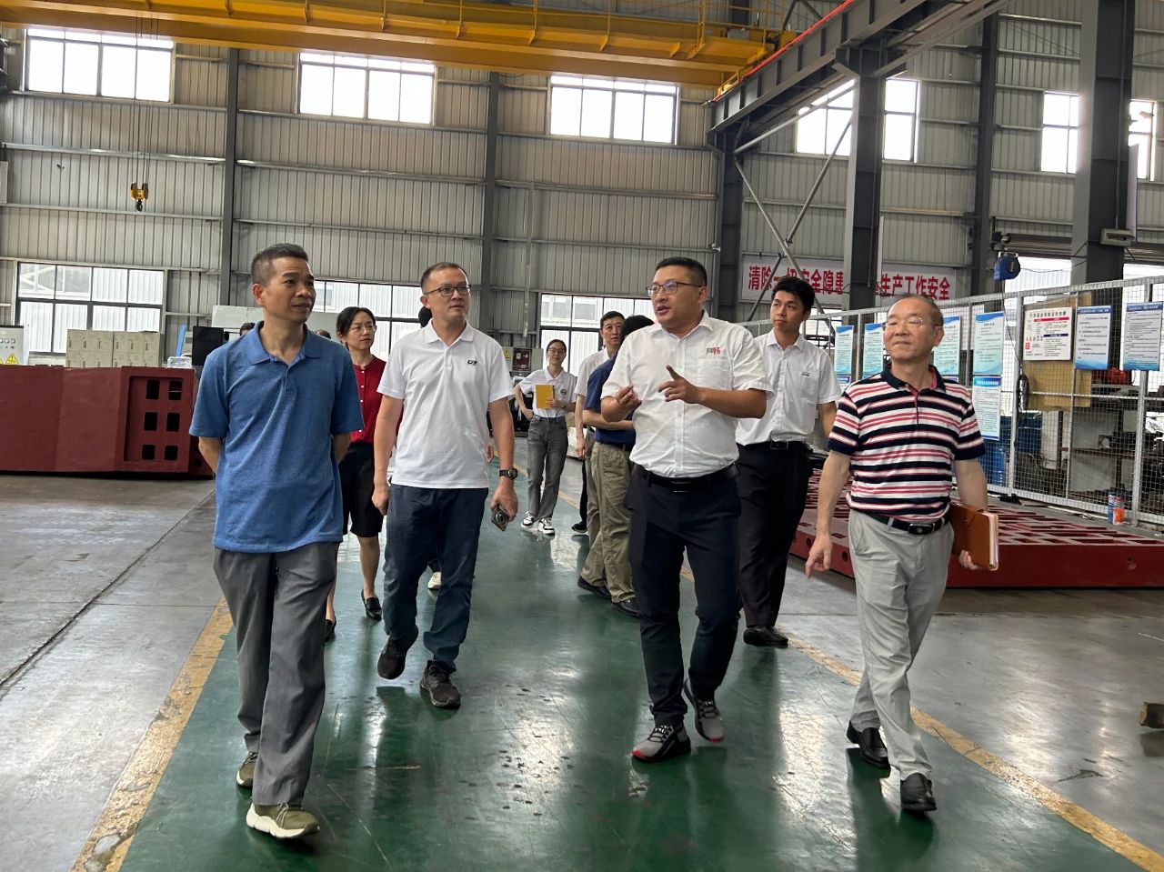 韶关市创新资源落地项目专家组一行莅临钜拓智能开展项目绩效评价现场考核工作